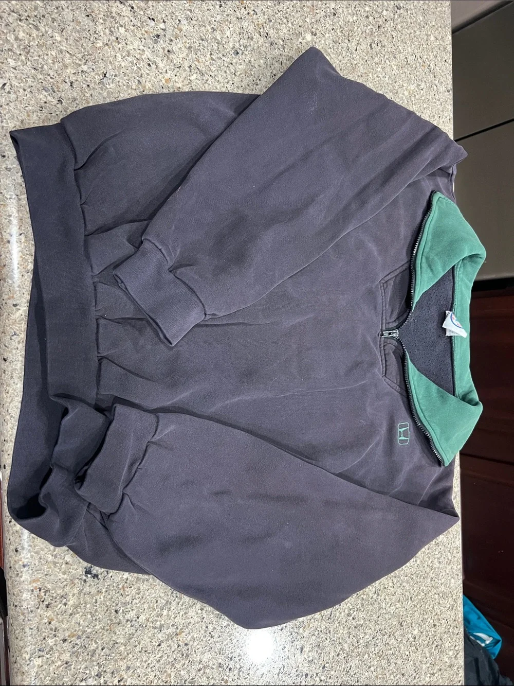 Employees uniform Honda dealership Men's Quarter-Zip Sweater pullover z23